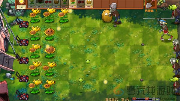 《植物大战僵尸融合版》冒险模式第3关通关攻略(图4)
