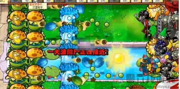 植物大战僵尸杂交版挑战模式第51关通关攻略(图5)