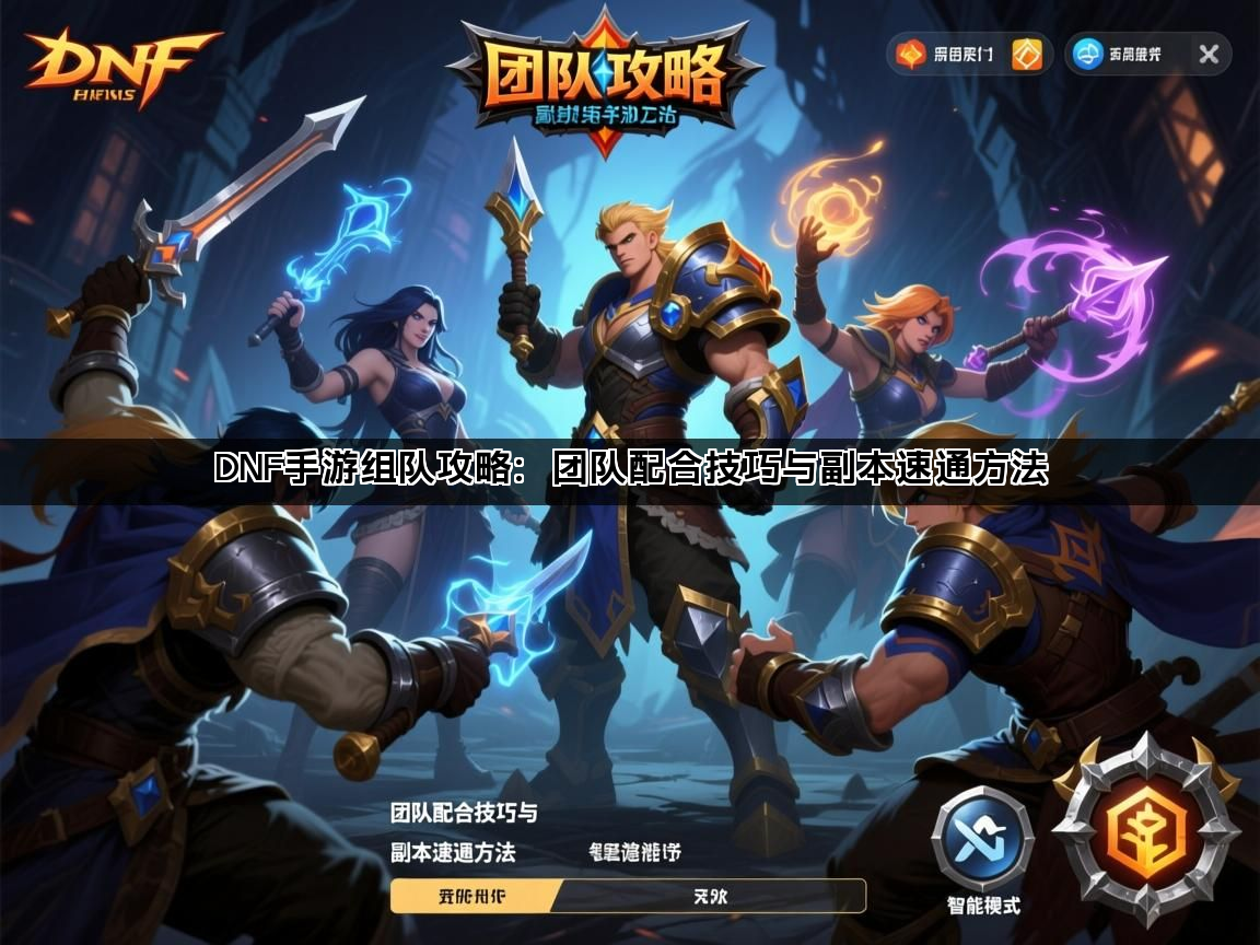 DNF手游组队攻略：团队配合技巧与副本速通方法(图1)