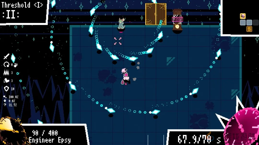 时间暂停弹幕Roguelike 《时间掠夺者亨迪》今日于Steam & Stove双平台正式上线(图4)